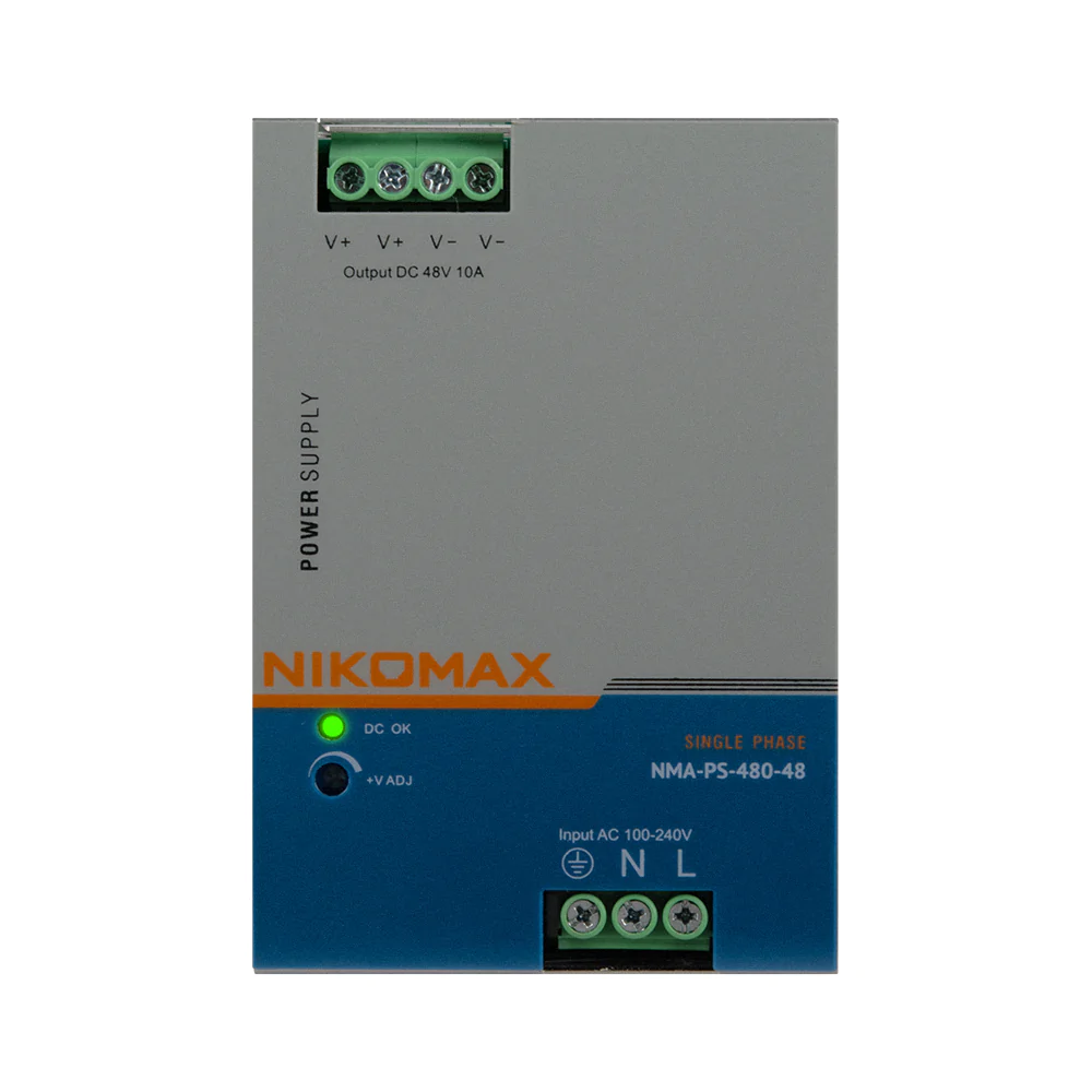 Новые блоки питания NIKOMAX на DIN-рейку - надёжное питание для промышленности