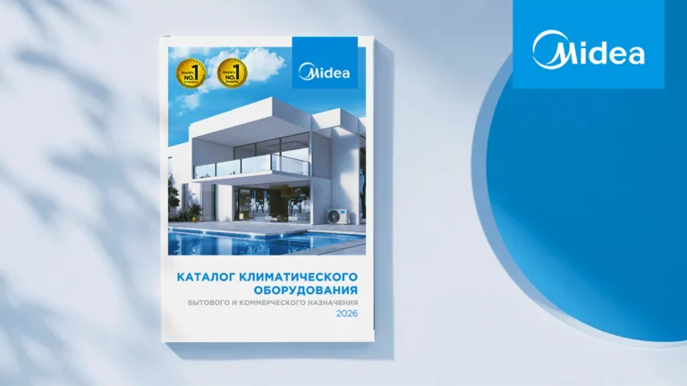 Опубликован новый каталог климатического оборудования Midea 2026-00