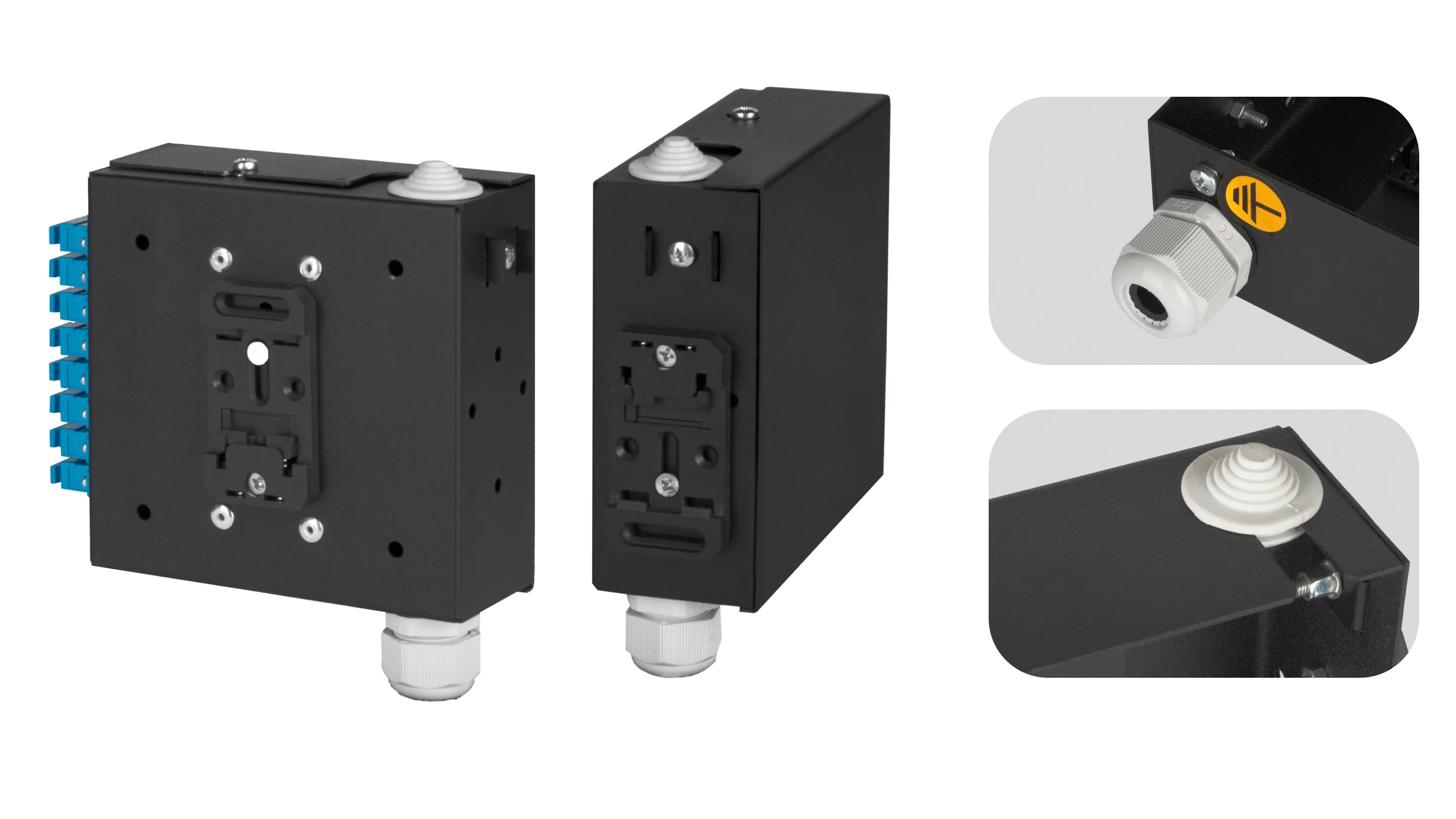 Оптический кросс NIKOMAX NMF-DP16-BLANK-OP-P-BK - новое слово в серии Premium SH