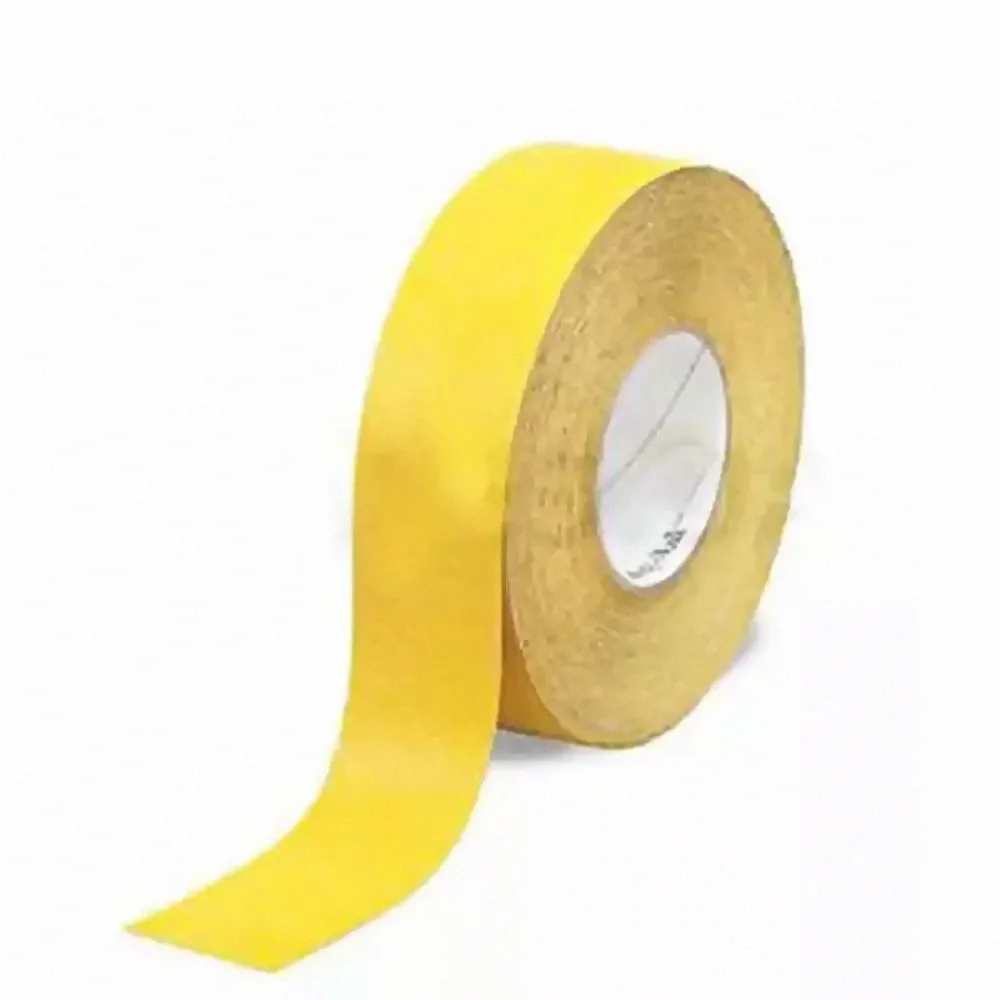 Полоса контрастная 100 мм, в рулоне 33 м, продажа целым рулоном, цена указана за рулон, цвет желтый